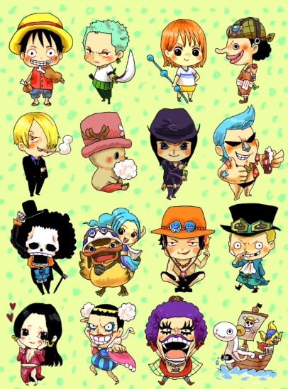 111+ Hình Vẽ One Piece Chibi Ngầu Đơn Giản (Cute Nhất)