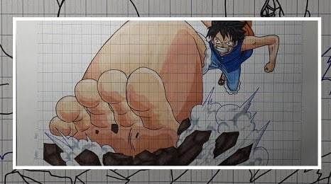 Vẽ Luffy G3 Cực Ngầu