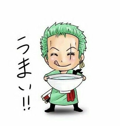 Vẽ Zoro Chibi Cute