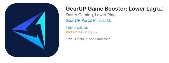 App GearUP Game Booster