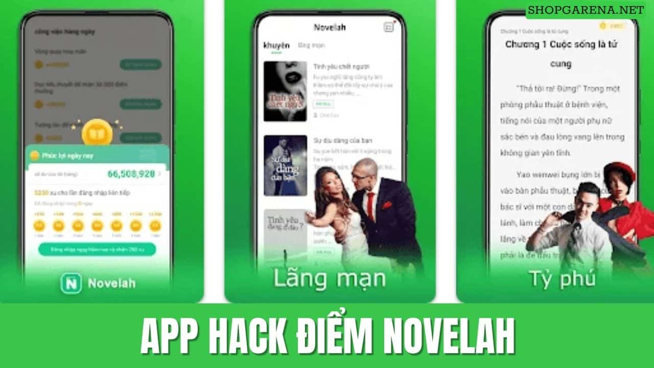 App Hack Điểm Novelah