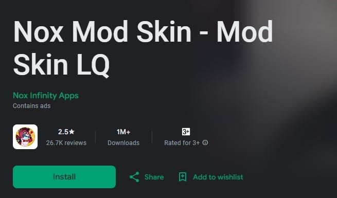 App Nox Mod Skin