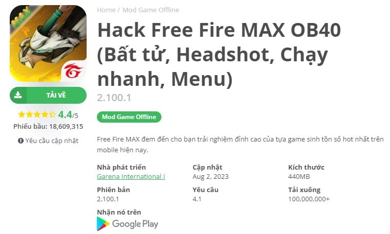 Free Fire MAX OB40