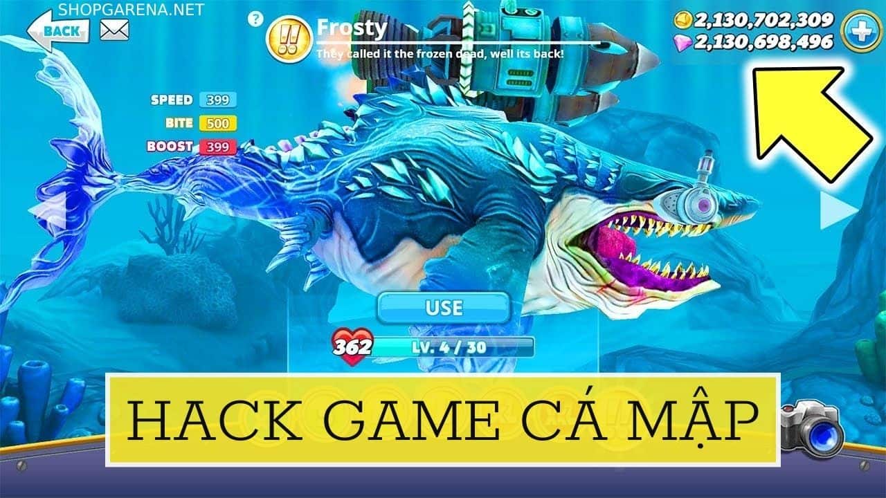 Hack Game Cá Mập