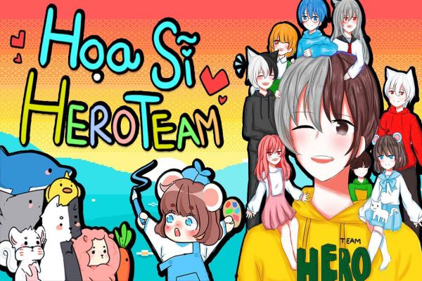 Hình Nền Hero Team Anime Dễ Thương