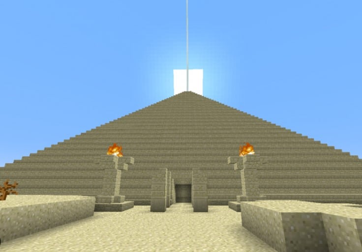 Hình ảnh kim tự tháp Minecraft đẹp nhất