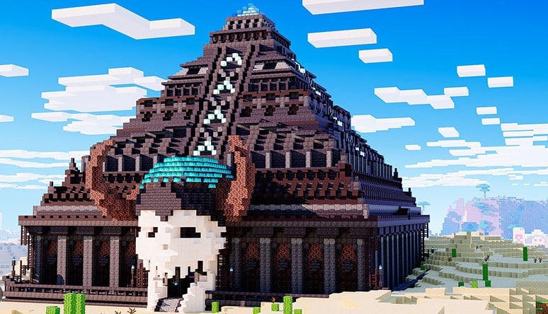 Hình ảnh kim tự tháp Minecraft mới nhất