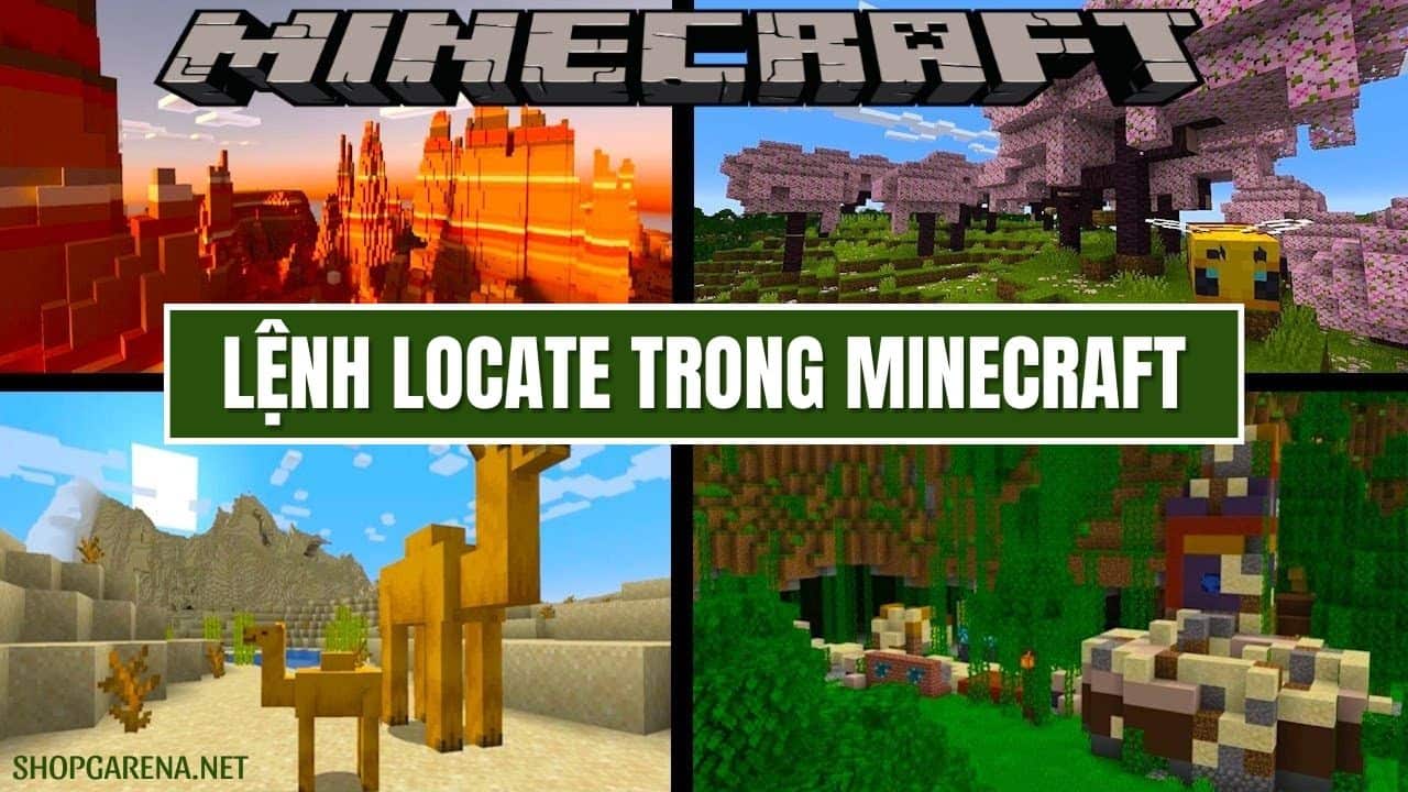 Lệnh Locate Trong Minecraft