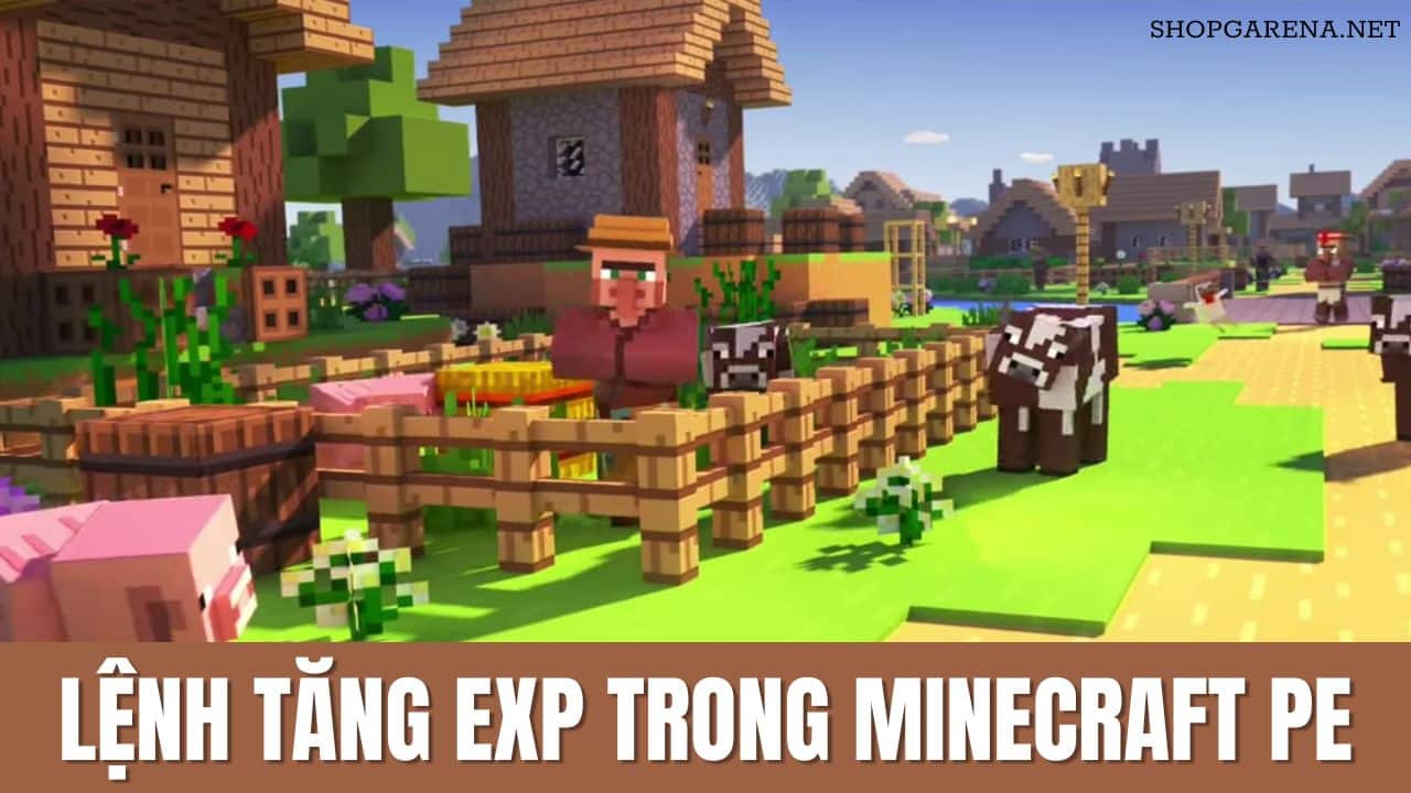 Lệnh Tăng EXP Trong Minecraft PE