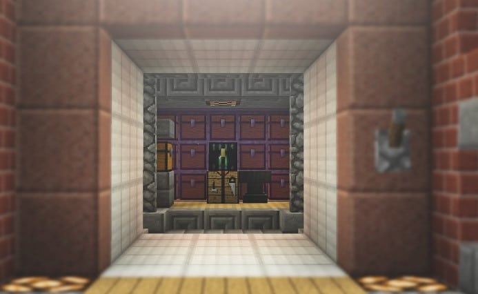 Mẫu hầm bí mật Minecraft bí ẩn