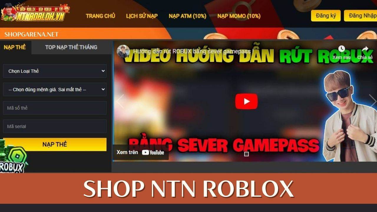 Shop Acc NTN Roblox