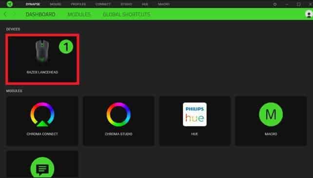 Sử Dụng Razer Synapse