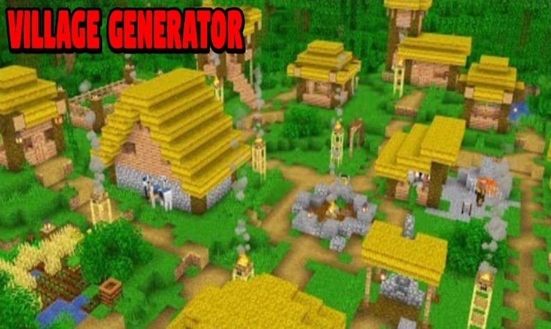 Sử dụng công cụ Village Generator