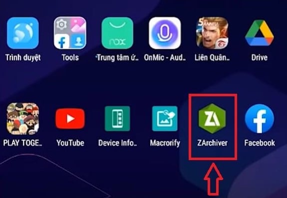 Ứng dụng Zarchiver