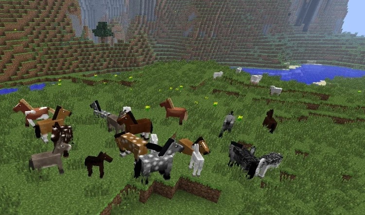 Các loại ngựa trong Minecraft ấn tượng