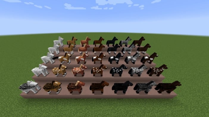 Các loại ngựa trong Minecraft