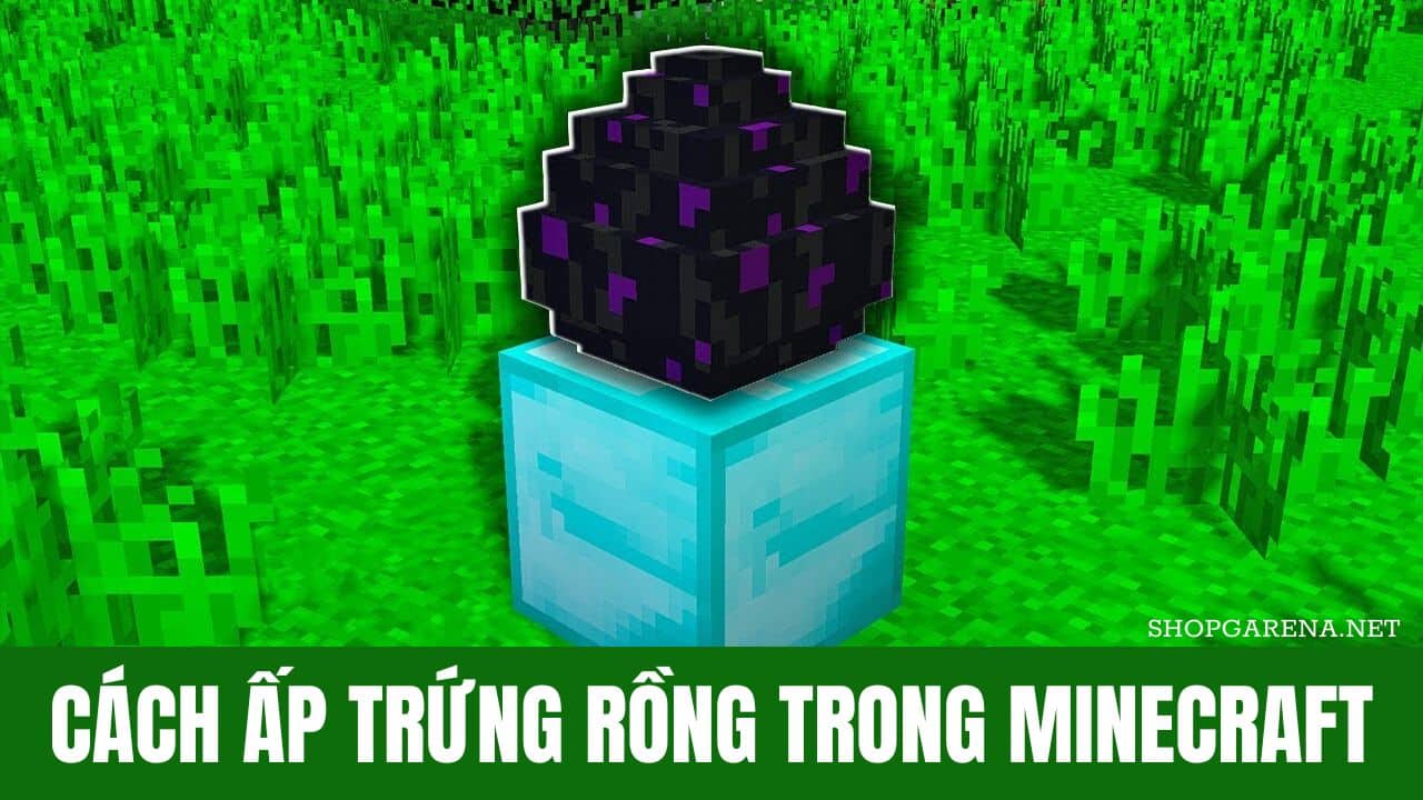 Cách Ấp Trứng Rồng Trong Minecraft