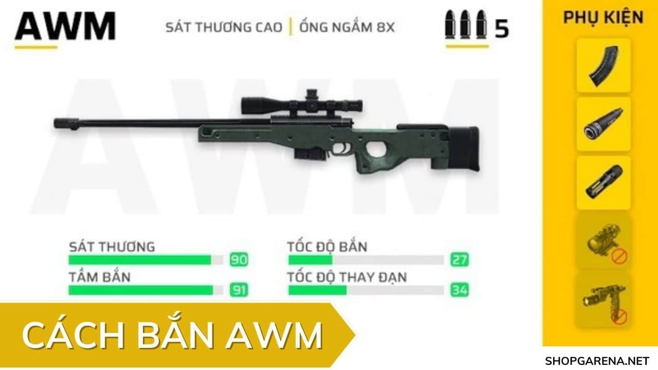 Cách Bắn AWM