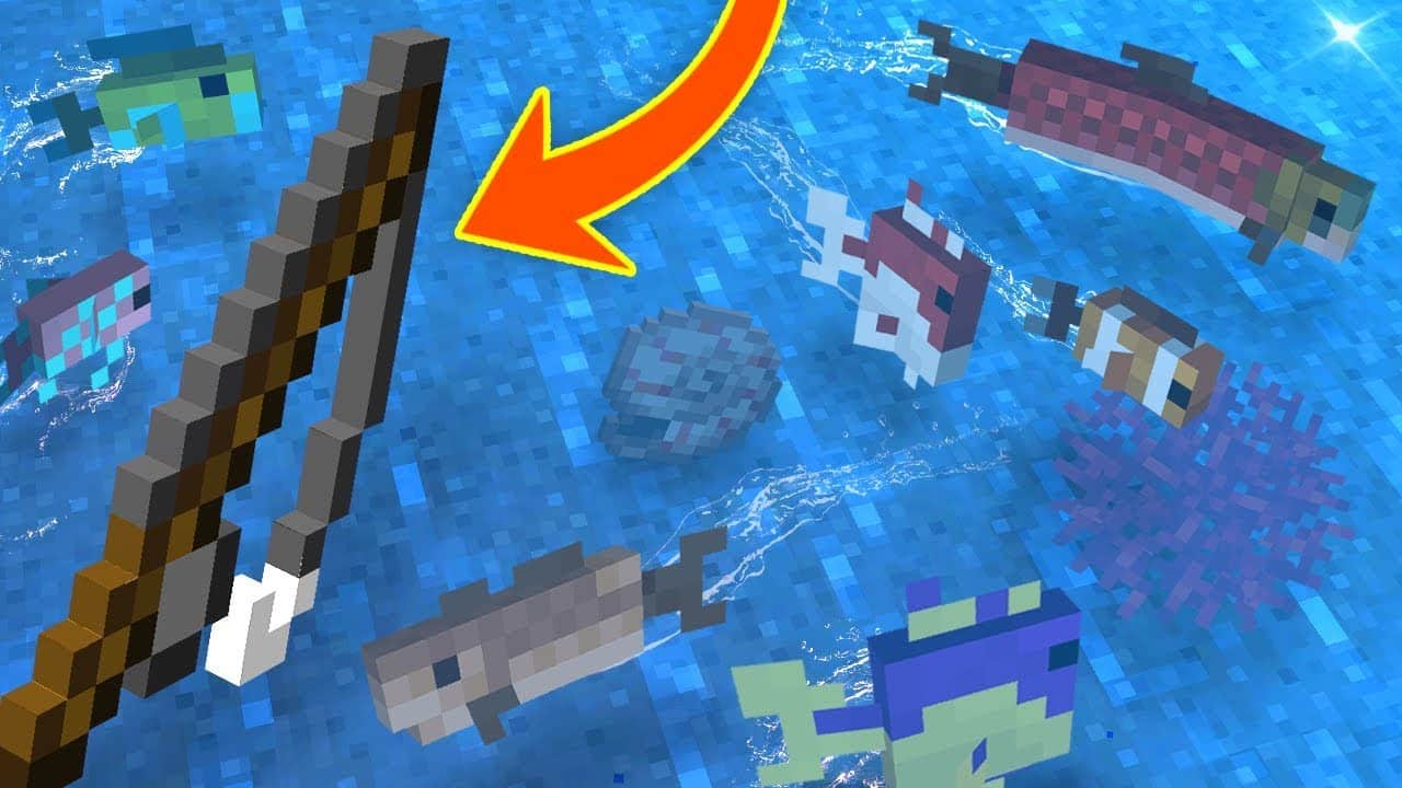 Câu cá trong Minecraft