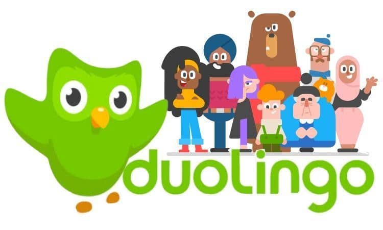 Hình Duolingo 4K dễ thương