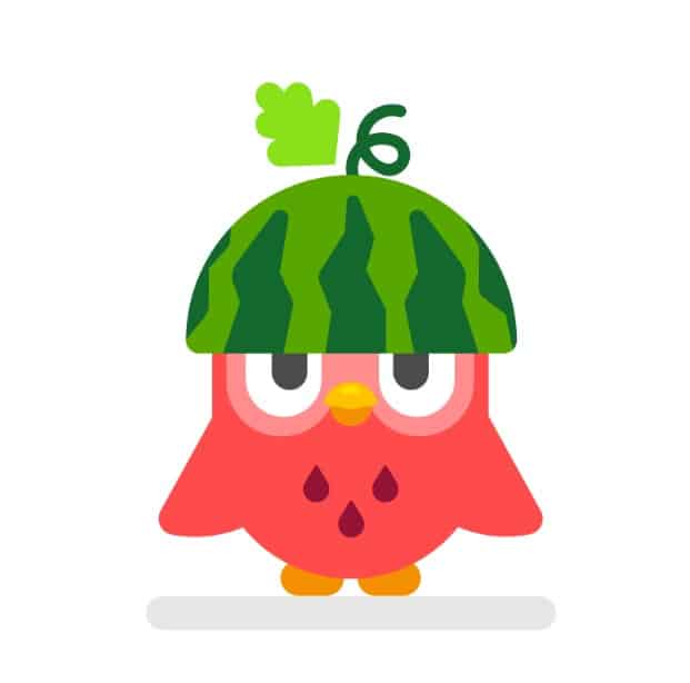 Hình Duolingo cho con trai ngộ nghĩnh