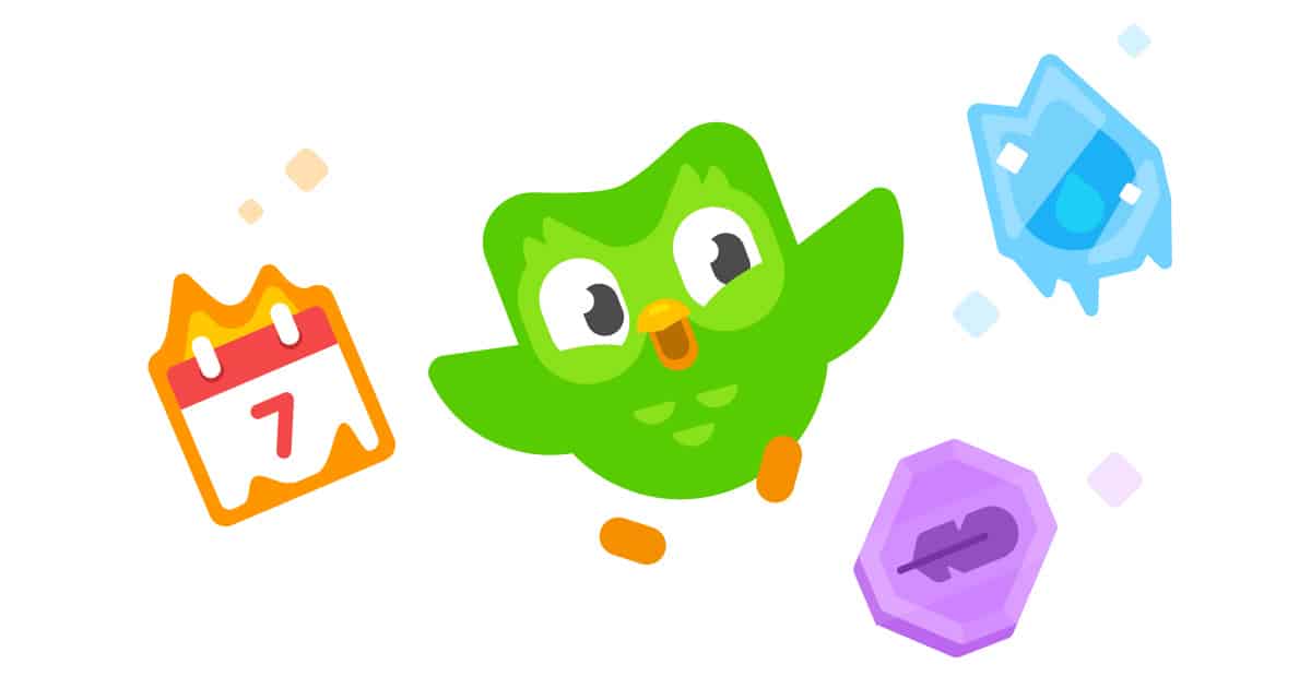 Hình Duolingo cute siêu đáng yêu