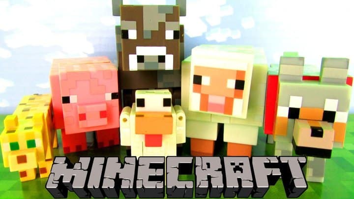 Hình ảnh các con vật trong Minecraft dễ thương