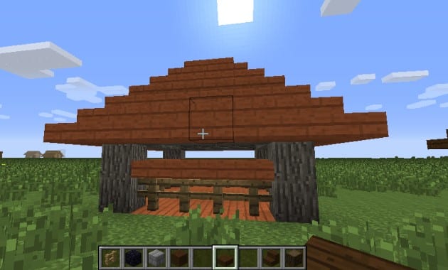 Hình ảnh các khối gỗ xây dựng trong Minecraft