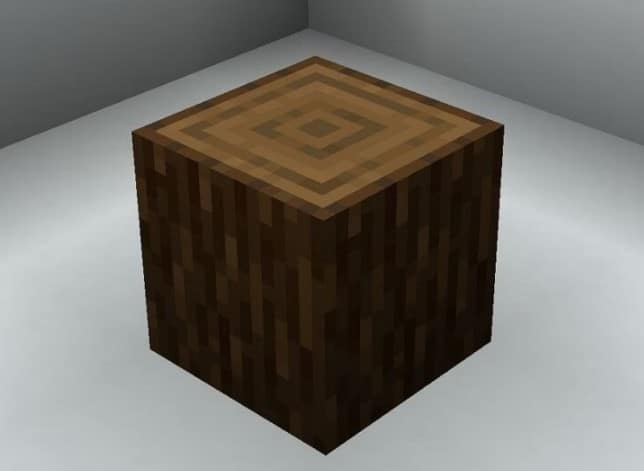 Hình ảnh gỗ Vân Sam Minecraft