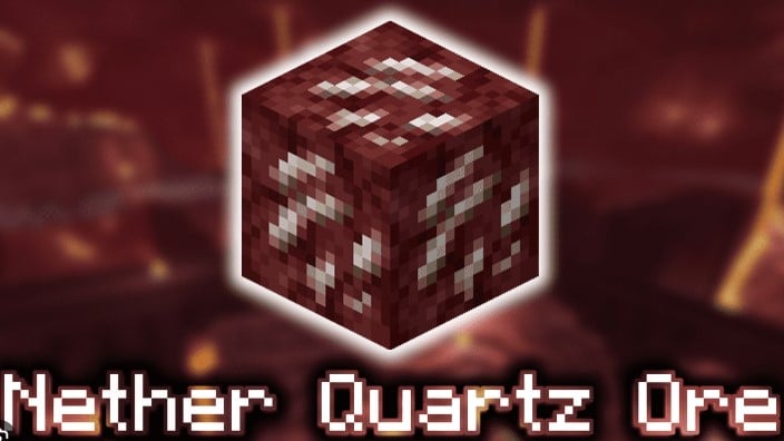 Hình ảnh khối Thạch Anh Nether Minecraft