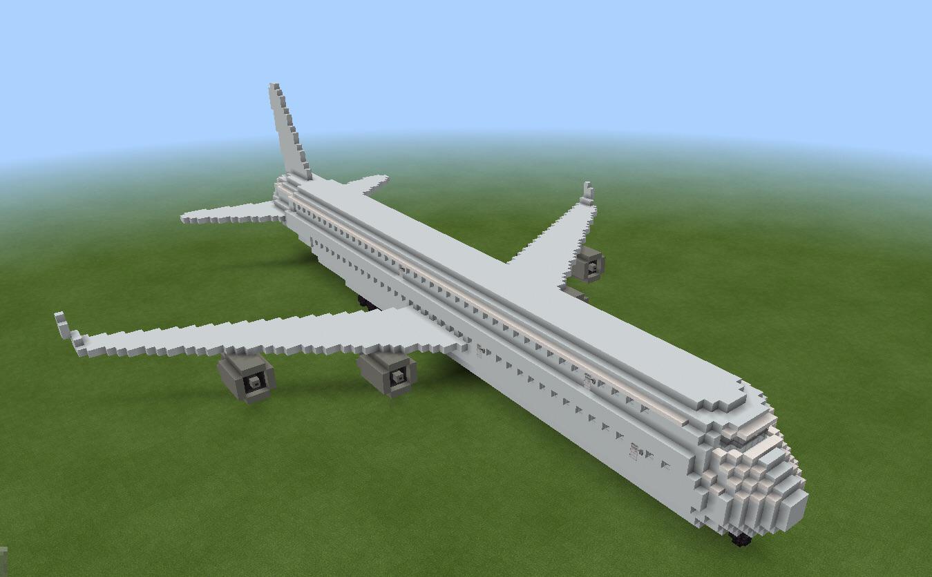 Hình ảnh máy bay trong Minecraft đẹp xuất sắc
