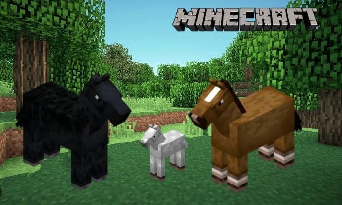 Hình ảnh ngựa trong Minecraft đẹp nhất