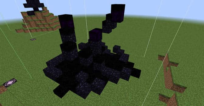 Hình ảnh những khối đá lửa trong Minecraft