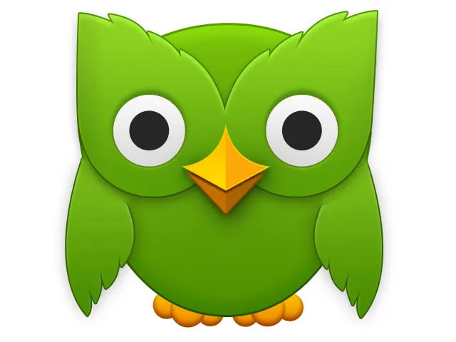Hình avatar Duolingo cực dễ thương