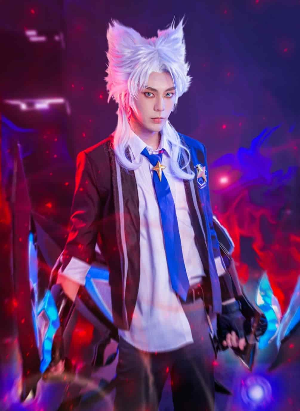 Hình cosplay nakroth thứ nguyên vệ thần ngầu lòi