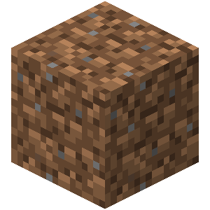 Hình khối đất trong Minecraft
