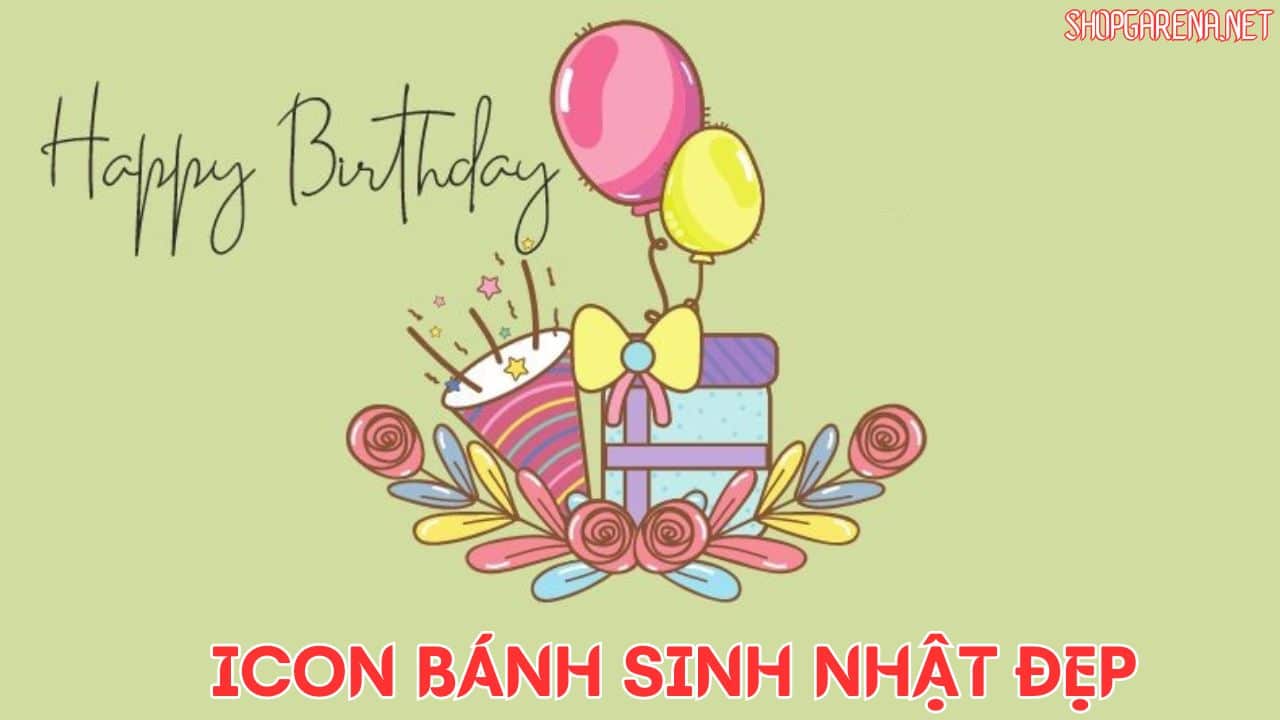 ICON CHÚC MỪNG SINH NHẬT ĐẸP