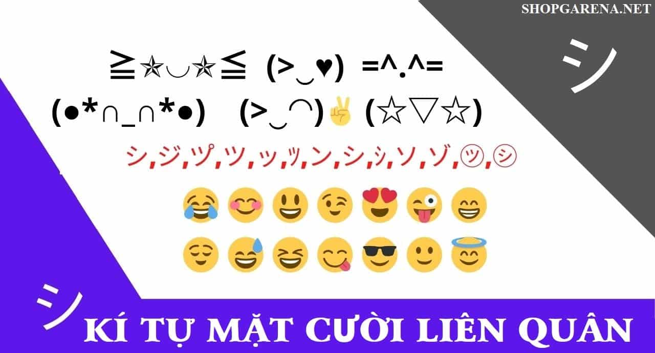 Kí tự mặt cười Liên Quân