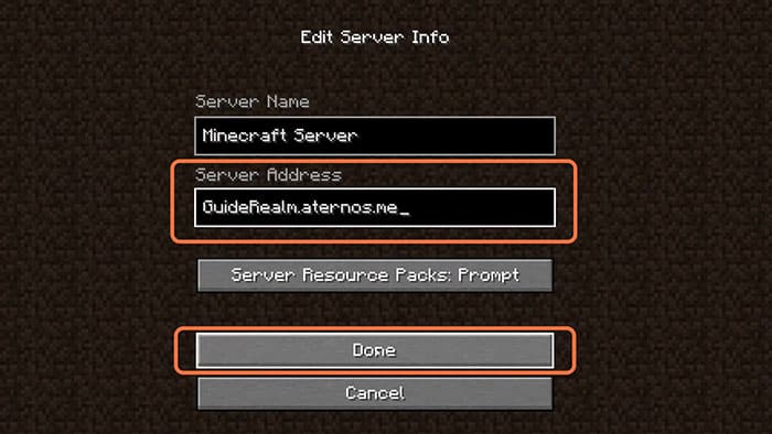 Nhấp vào Multiplayer và chọn Add Server