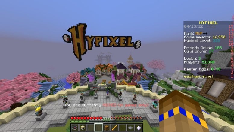 Server Hypixel Minecraft