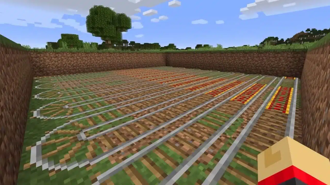 Xây dựng một khu vực để trồng lúa