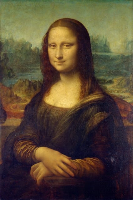 Hình ảnh Mona Lisa sắc nét