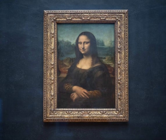 Hình ảnh bức tranh nàng Mona Lisa