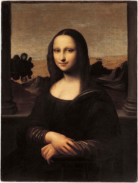 Hình ảnh nàng Mona Lisa độc đáo