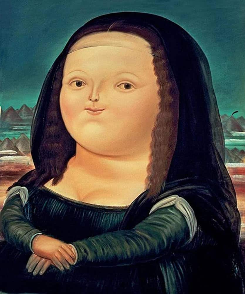 Hình chế Mona Lisa vui nhộn