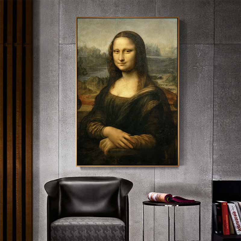 Hình tranh Mona Lisa cực đẹp