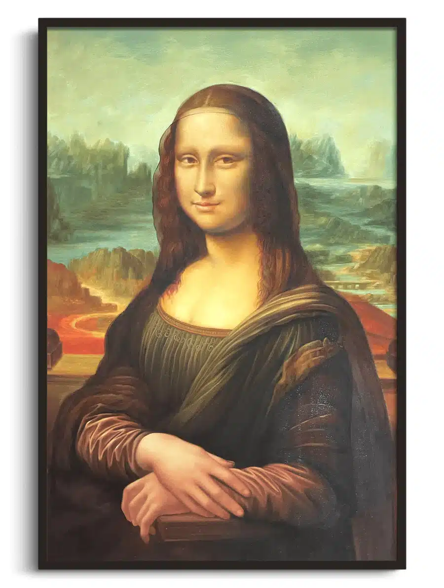 Hình tranh Mona Lisa độc đáo