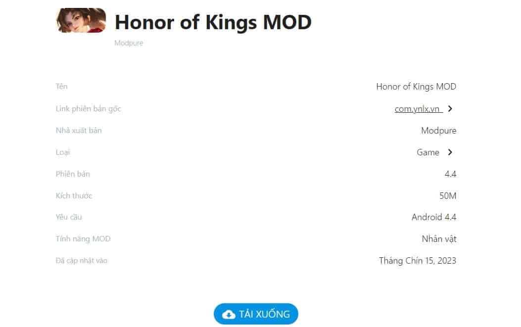 Honor of Kings MOD