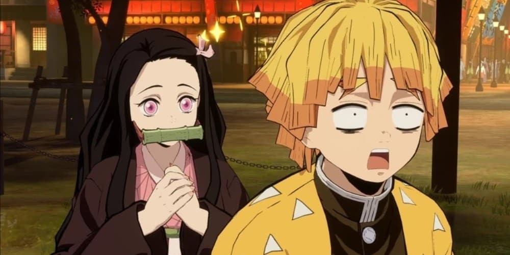 Nezuko Và Zenitsu Anime