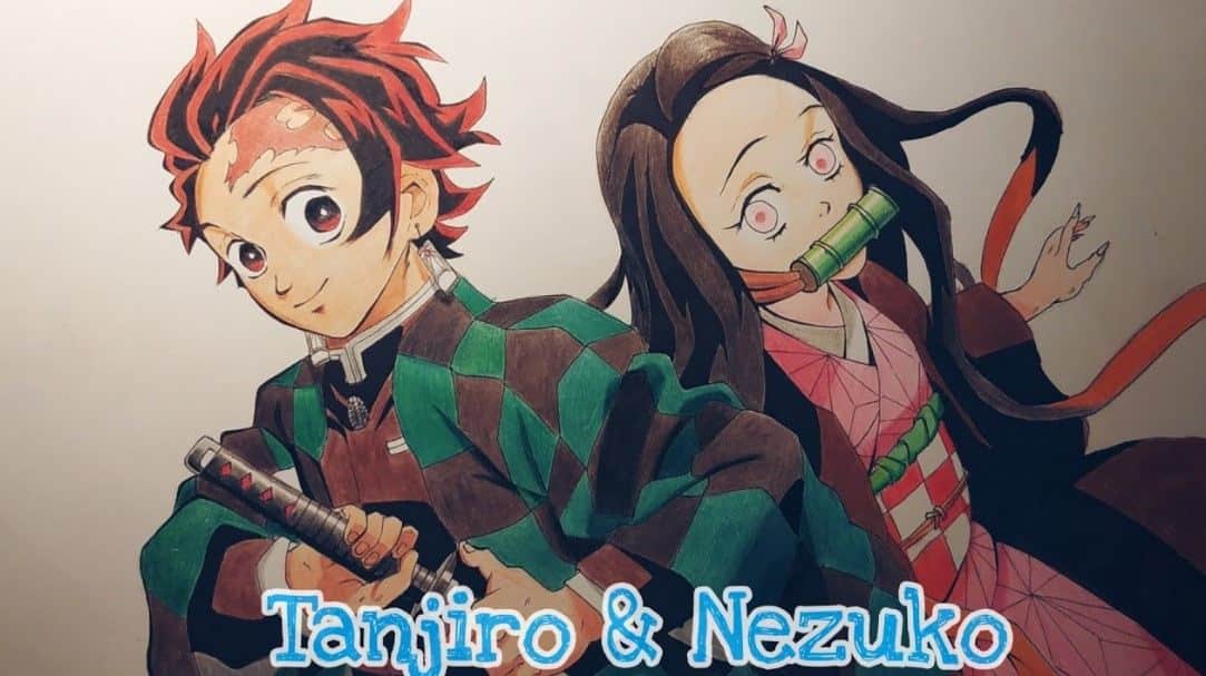 Tranh Tanjiro Và Nezuko